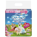マナーウェア 犬用 おむつ 女の子用 SSSサイズ 超小型犬用 ピンクリボン 青リボン 504枚 (42枚×12袋) おしっこ ペット用品 ユニ