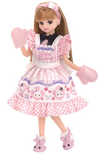 タカラトミー『 リカちゃん ドレス LW-06 エプロンセット 』 着せ替え お人形 おままごと おもちゃ 3歳以上 玩具安全基準合格 STマー