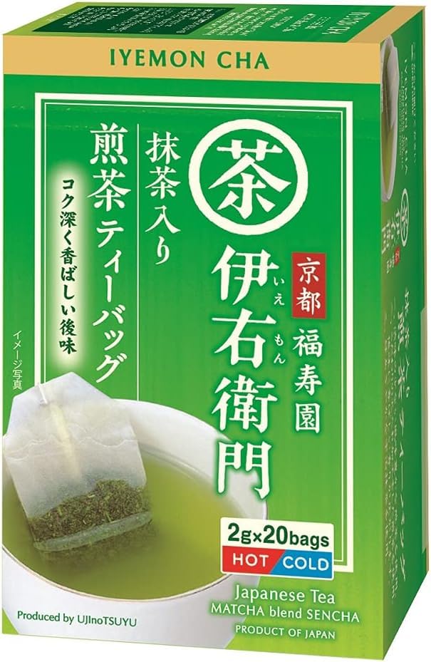 ブランド：宇治の露製茶・緑茶・内容量：20包×4個・原産国：日本商品紹介 香りよい煎茶とみどり鮮やかな抹茶の味が、手軽にお楽しみいただけるティーバッグです。個包装となっており、いつでも、新鮮に香りよくお楽しみいただけます。1パックに冷水200mlで20分漬けておくだけで、水出し茶もお楽しみいただけます。英語表記で外国のお知り合い、お客様へのおすすめにも最適です。 原材料・成分 緑茶