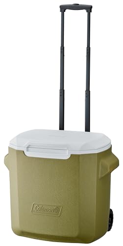 Coleman(コールマン) ホイールクーラー/28QT(オリーブ) 26L 保冷力約2日 キャリー キャンプ アウトドア 釣り お花見 部活