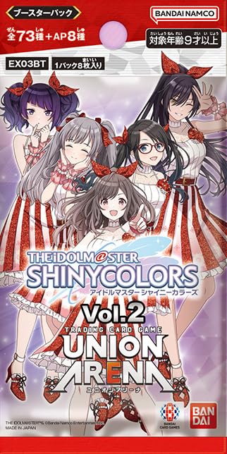乐天商城 - 第二版 UNION ARENA ユニオンアリーナ ブースターパック アイドルマスター シャイニーカラーズ Vol.2 EX03BT BOX