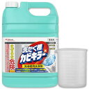 カビキラー 洗濯槽クリーナー 業務用 液体 5kg (計量カップ付き) 塩素系 洗濯槽カビキラー 大容量 カビ取り 除菌 ドラム式対応 つけおき