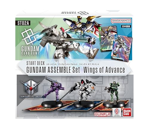 乐天商城 - バンダイ(BANDAI) ガンダムカードゲーム スタートデッキ ガンダムアッセンブルセット Wings of Advance ST02A