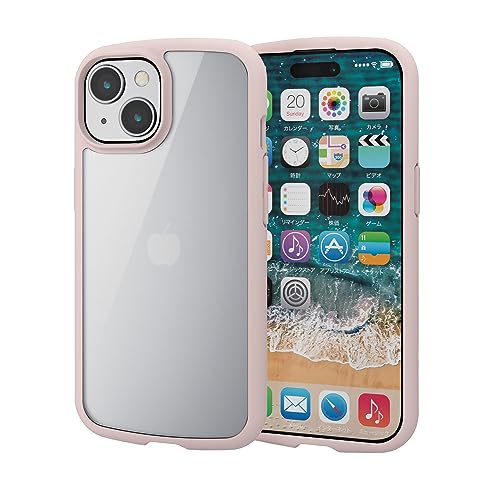 Rakuten - エレコム iPhone15 ケース TOUGH SLIM LITE 耐衝撃 衝撃吸収 薄型 軽量 ストラップシート付き ストラップホール付き [