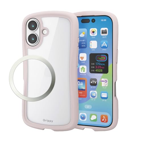 エレコム iPhone 17 ケース カバー クリア 耐衝撃 衝撃吸収 ハイブリッド TPU Grip...