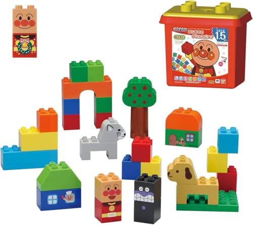  BlockLabo ブロックラボ アンパンマン はじめてのブロックバケツ（2025年冬特典：オリジナルブロック付き
