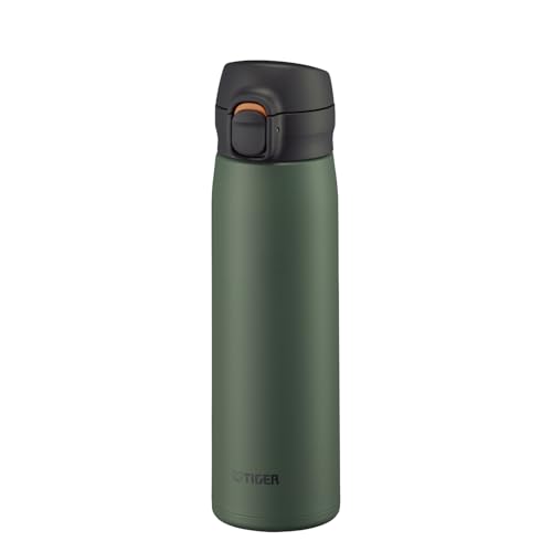 パッキン一体型・食洗機対応 タイガー魔法瓶(TIGER) 水筒 500ml ワンプッシュ ステンレスボトル 保冷 保温 軽量 飲みやすい設計 洗