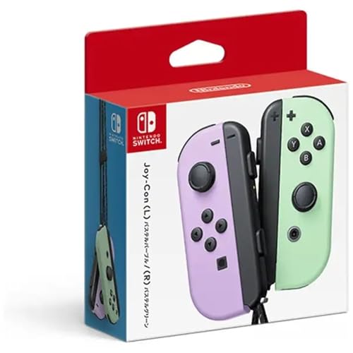 任天堂純正品Joy-Con(L) パステルパープル/(R) パステルグリーン