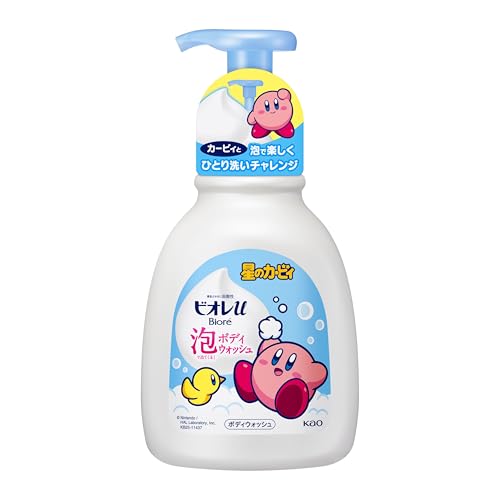 ビオレu ビオレu 泡で出てくる ボディウォッシュ カービィ デザイン フレッシュフローラルの香り ポンプ 600ml ボディソープのサムネイル