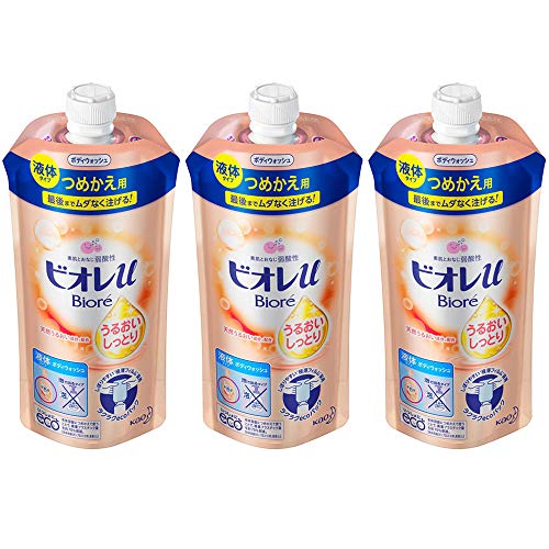 3個セットビオレu うるおいしっとり つめかえ用 340ml