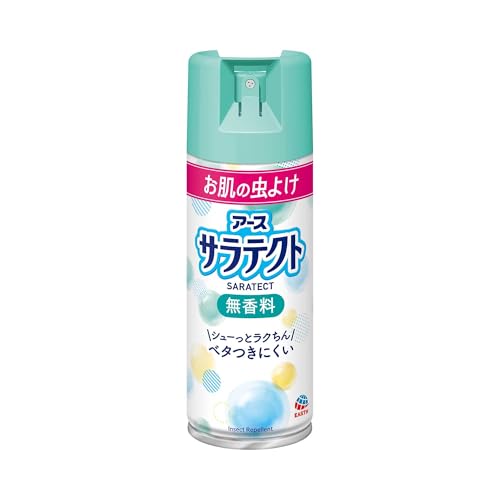 楽天SHOP Coco Makai 楽天市場店サラテクト 虫よけスプレー 無香料 大型 大容量 400ml 虫除けスプレー 肌 蚊 ブヨ トコジラミ 忌避 キャンプ アウトドア 防除用医薬部