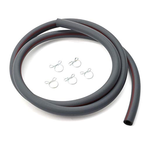 デイトナ(Daytona) バイク用 燃料ホース 内径φ6×外径φ10 全長1m 耐油性 対候性 二重構造 ガソリンホース 96462