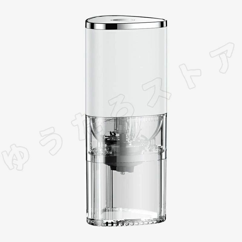 自動停止 Type-C充電 珈琲ミル 水洗い可 分離式 誕プレ コーヒーグラインダー 充電...