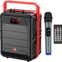 講義 カラオケ USBに対応 TFカード 5.0 Bluetooth カラオケセット PA拡声器 ポータブル スピーカーセット ワイヤレスマイク