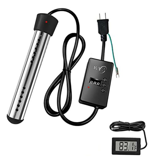 イマージョンヒーター パイプヒーター バケツヒーター 温度計 タイマー 1500W 電気浸漬給湯器ロッド110V 投げ込みヒーター イマージョンヒーター パイプヒーター バケツヒーター 温度計 タイマー 1500W 電気浸漬給湯器ロッド110V 投げ込みヒーター