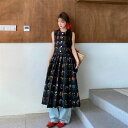 ワンピース ノースリーブ レディース ロング ワンピース ロング丈 aライン Aライン タンクワンピース ワンピース ワンピ