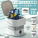 コンセ コンパクト ミニランドリー 分け洗い バケツウォッシャー バケツ型洗浄機 小型 洗濯機