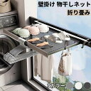 型崩れ防止 メッシュ 洗濯 セーター干し ハンガー ネット 物干し 壁掛け 折りたたみ