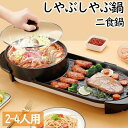 2-4人用 2枚焼き ブラック | 大型 2枚プレート 網焼き風 焼肉 おしゃれ 焼肉プレート
