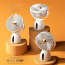 サーキュレーター デスクトップファン 空気冷却器 デュアルユースミニファン 卓上扇風機 クリップ型(2)
