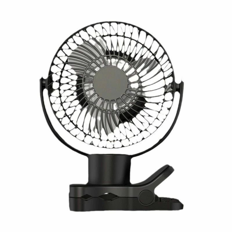 】キャンプ 扇風機 クリップ 卓上 吊り下げ USB充電式 リモコン付き 静音 小型 風量調節可能
