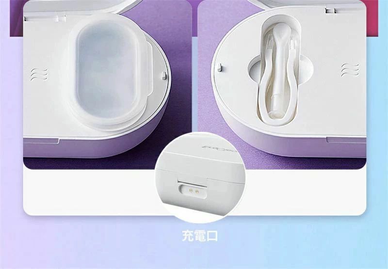 コンタクトケースケア 花粉 洗浄 自動 洗浄器 コンタクト 水洗い可 超音波 コンタクト洗浄機