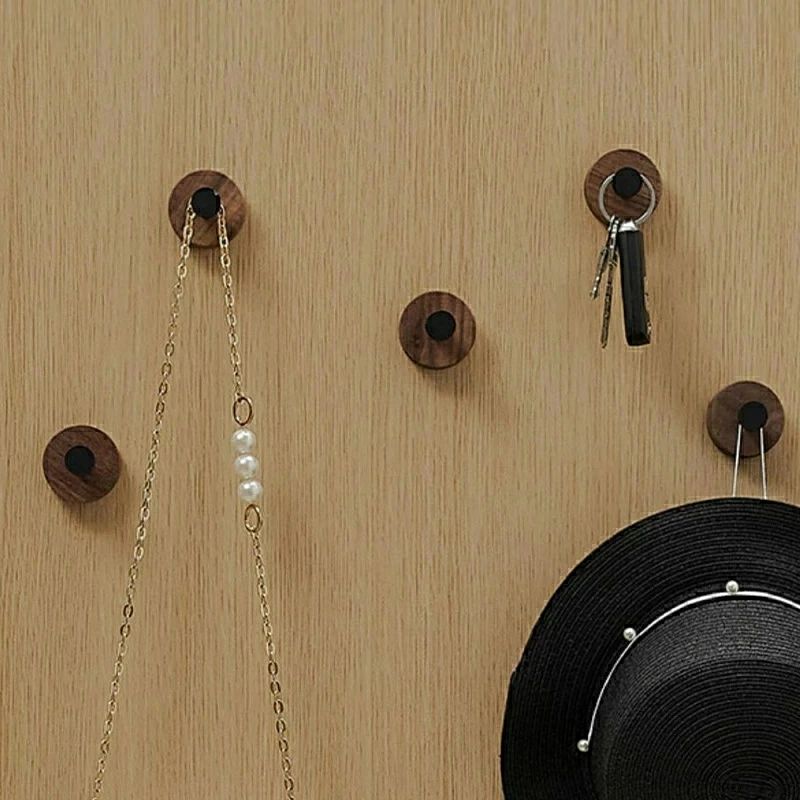 木製コートフック フック付き 5/6