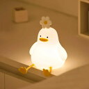 子供 3段階調光 タイマー付き USB充電式 スマホスタンド機能 あひる型 ランプ LED デスクライト 怠けアヒル型ライト かわいい ト|詳細画像