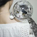(L) マスク ヘッドギア 首輪 猫 小型犬 拾い食い防止 傷舐め防止 噛み付き防止 補助用 爪切り 通気性UP 軽量 透明 ペットマスク