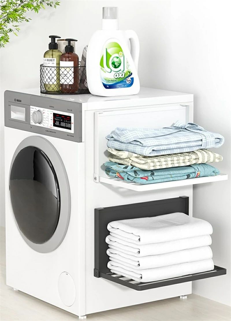 おしゃれ 着替え バスタオル 省スペース タオルラック お風呂 浴室 洗面所 収納 ランドリー ラック 棚 一時の置き タオル置き 力