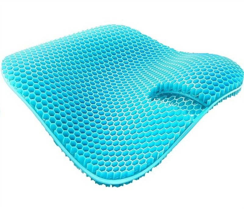 カバー付き 自宅用 オフィス 椅子 高通気性 蒸れない 衝撃吸収 体圧分散 持ち運び ハニカム構造 無重力 座布団 冷感 薄型 車 ン