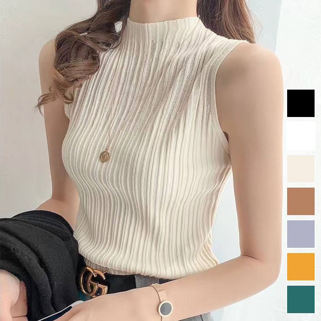 イヤード ロングシーズン リブニット フィット カジュアル フェミニン おしゃれ 華やか 上品 セレモニー オケージョン インナー