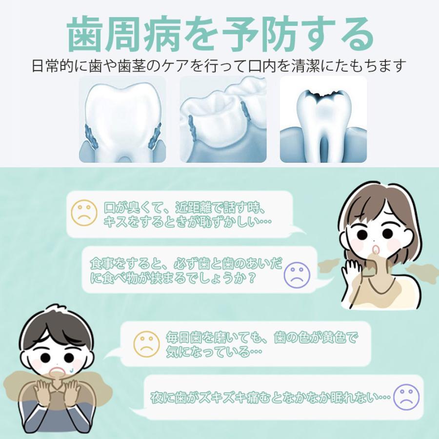 ウォーターフロス 歯間洗浄機 2200mAh 水歯磨き 水歯磨き 口腔洗浄器 ジェットウォッシャー 水圧歯ブラシ ウォーターブラシ