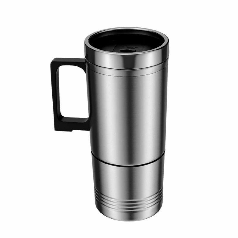 300ML 小型車/24Vトラック兼用 大容量 カー用 トラック用DC12V/24V 加熱 保温 湯沸し器 湯ボルト