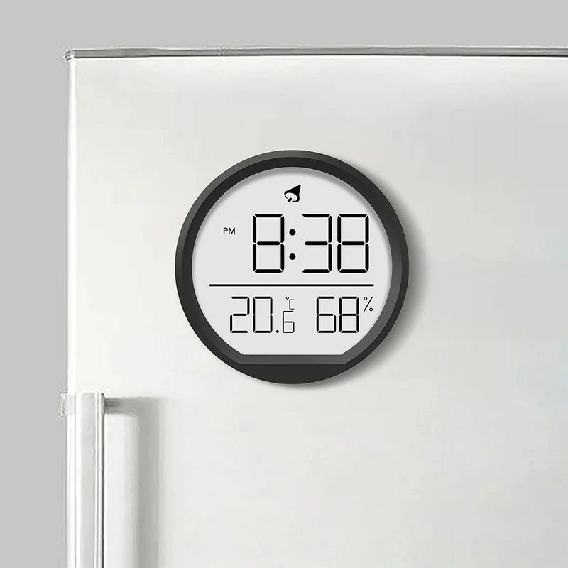 小型 デジタル 置時計 デジタル時計 lcd 持ち運び 小さめ 壁掛け時計 電池式 デジタル 置時計 ミニ 壁掛け 時計 デジタル [3]