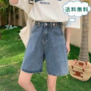 パンツ デニムパンツ ジーパン ワイドパンツ デニムショートパンツ ボトムス 大きいサイズ レディース デニム ショートパンツ