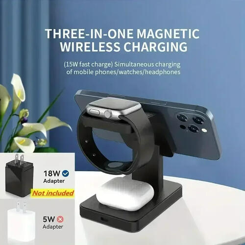 Airpods充電 スマホスタンド スマホ充電 スタンド ワイヤレス充電器 マグネット 15w ワイヤレスチャージャー 磁気 3in1 最新版 Airpods充電 スマホスタンド スマホ充電 スタンド ワイヤレス充電器 マグネット 15w ワイヤレスチャージャー 磁気 3in1 最新版