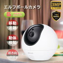 録音 MicroSDカード録画 動体検知 人体検知 人体追跡 無線 wifi AI機能搭載 家庭用 300万画素 ワイヤレス 防犯カメラ