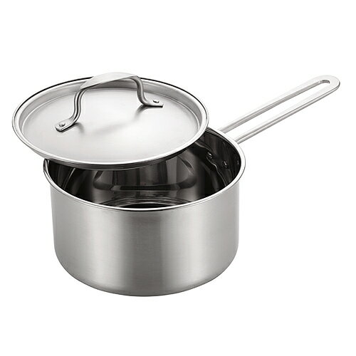 ステンレス 深型 片手鍋 18cm CPS-180 ステンレス片手鍋 蓋付 送料無料 （沖縄県へは発送できません）