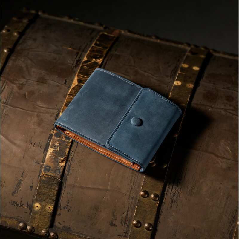 【ココマイスター】ナポレオンカーフ・アレッジドパース 3つ折り財布 メンズ 革 日本製 ブランド ココマイスター