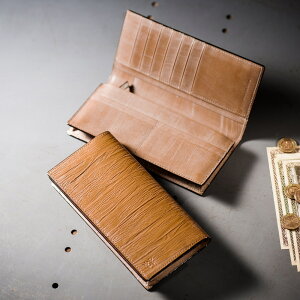 【ココマイスター】ゴーストタウン・スラッギング 長財布 メンズ 革 日本製 ブランド オークバーク ココマイスター