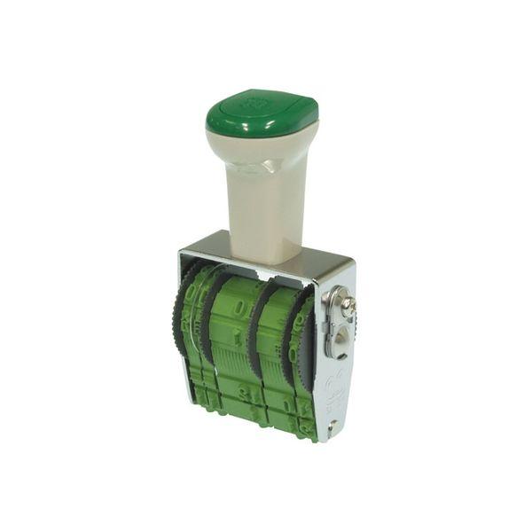 【店内全品最大20倍】 回転印 4号 飛日付 明朝体 TKA-TD4 欧文 年号2連 サンビー テクノタッチ回転印 ..