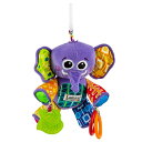 【20日限定!全品P5倍!+10%OFFクーポン配布中】Lamaze Purple Eddie Elephant Pram アクティビティ トイ ベビーカー用おもちゃ おもちゃ オモチャ ベビーカー 吊り下げ ガラガラ 洗える 取り付け お出かけ ベビー 赤ちゃん 0歳 出産祝い