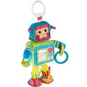 【P5倍!さらに11%OFFクーポン配布中】Lamaze Clip & Go Rusty el robot アクティビティ トイ ベビーカー用おもちゃ おもちゃ オモチャ 玩具 トイ 鏡 ミラー ベビーカー 吊り下げ ガラガラ 洗える 取り付け お出かけ ベビー 赤ちゃん 0歳 出産祝い