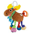 【P5倍!さらに11%OFFクーポン配布中】Lamaze Mortimer the Moose baby sensory toy アクティビティ トイ ベビーカー用おもちゃ おもちゃ オモチャ 玩具 トイ 鏡 ミラー ベビーカー 吊り下げ ガラガラ 洗える 取り付け お出かけベビー 赤ちゃん 0歳