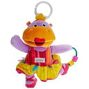 【P5倍!さらに11%OFFクーポン配布中】Lamaze Play & Grow Lulu in a Tutu Take Along Toy アクティビティ トイ ベビーカー用おもちゃ おもちゃ オモチャ 玩具 トイ ベビーカー 吊り下げ ガラガラ 洗える お出かけベビー 赤ちゃん 0歳