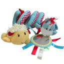 【31日~1日限定!全品ポイント10倍!】Elc Blossom Farm Spiral Wrap Around Limited 渦巻き アクティビティ トイ ベビーカー用おもちゃ おもちゃ オモチャ 玩具 トイ 鏡 ミラー ベビーカー 吊り下げ ガラガラ 洗濯 洗える お出かけ