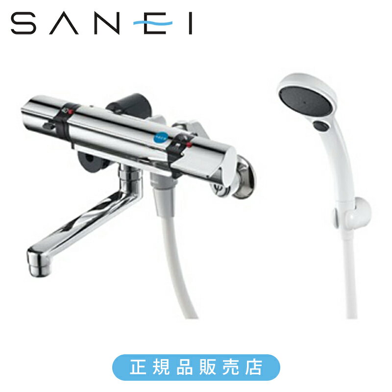 乐天商城 - SANEI 三栄水栓 サーモシャワー混合栓 [通常仕様] 正規品 日本製 SK18121CT2-13 4973987661181 水栓金具 混合水栓 三栄水栓製作所 サンエイ お風呂 シャワーヘッド ホース