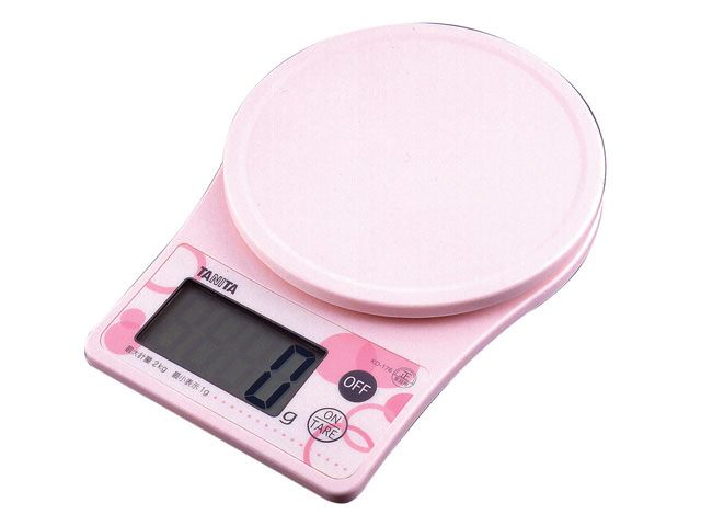 【在庫処分特価】 タニタ デジタルクッキングスケール 1g単位 最大2kg KD-176PK | KD176PK 2キロ キッ..