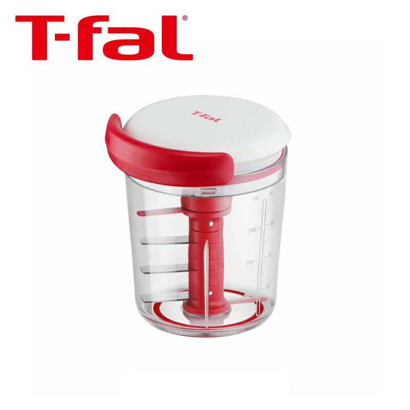 乐天商城 - ティファール ハンディチョッパー＆ドレッシング・ソースメーカー ホワイト K18341 正規品 K18341 3168430345973